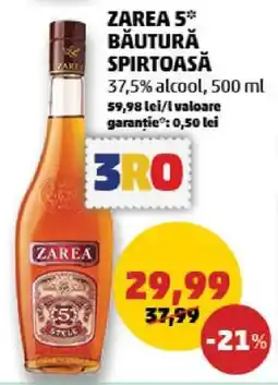 Penny ZAREA 5* BĂUTURĂ SPIRTOASĂ Ofertă