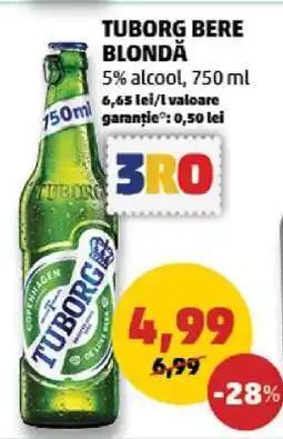 Penny TUBORG Bere blondă Ofertă