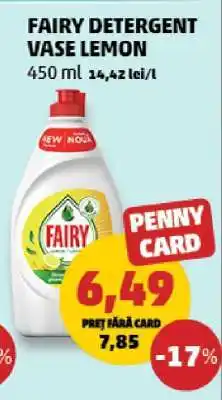 Penny FAIRY DETERGENT VASE lemon Ofertă