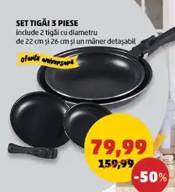 Penny Set tigăi 3 piese Ofertă