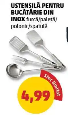 Ustensilă pentru bucătărie din inox