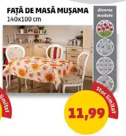 Față de masă mușama
