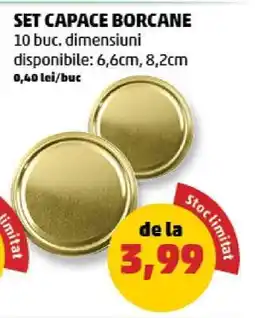 Penny SET CAPACE BORCANE Ofertă