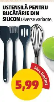 Penny Ustensile pentru bucătărie din silicon Ofertă