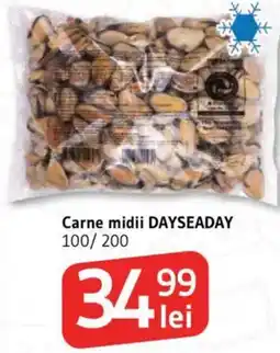 Supeco Carne midii DAYSEADAY 100/200 Ofertă