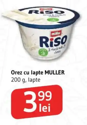 Supeco Orez cu lapte MULLER Ofertă