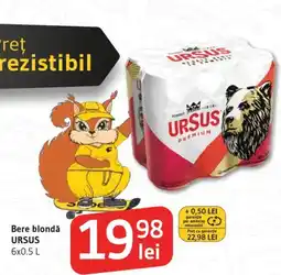 Supeco Bere blondǎ URSUS Ofertă