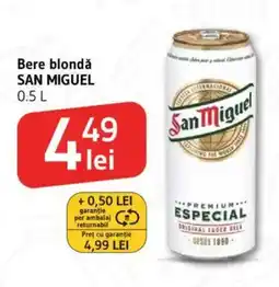 Supeco Bere blondǎ SAN MIGUEL Ofertă