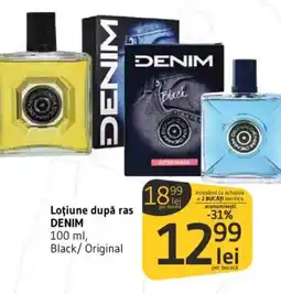 Supeco Loţiune după ras DENIM Black/ Original Ofertă