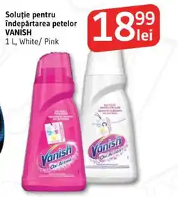 Soluţie pentru îndepărtarea petelor VANISH