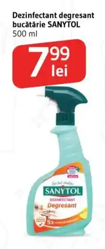 Dezinfectant degresant bucătărie SANYTOL