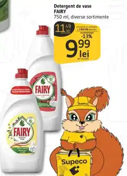Supeco Detergent de vase FAIRY Ofertă