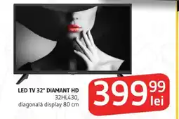 Supeco LED TV 32" DIAMANT HD 32HL430, diagonală display 80 cm Ofertă