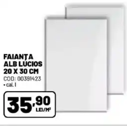 Ambient Faianta alb lúcios Ofertă