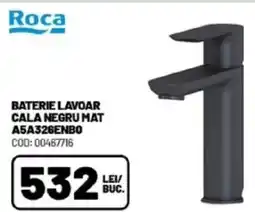 Ambient Baterie lavoar cala negru mat A5A326ENBO Ofertă