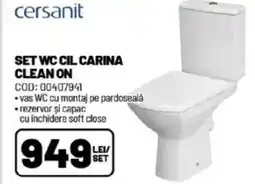 Ambient Set wc cil carina clean on Ofertă
