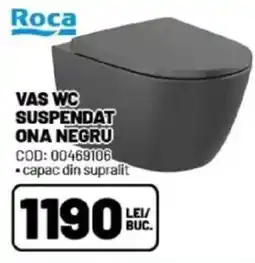 Ambient Vas wc suspendat ona negru Ofertă