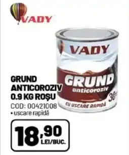 Ambient VADY Grund anticoroziv roşu Ofertă
