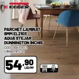 Ambient Parchet laminat 8mm el2103 aqua stejar dunnington inchis Ofertă