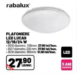Ambient Plafoniere led lucas Ofertă