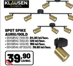 Ambient Spot spike auriu/gold Ofertă