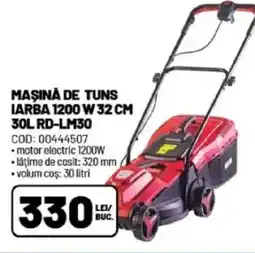 Ambient Maşină de tuns iarba 1200 w 32 cm 30l rd-lm30 Ofertă