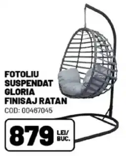 Ambient Fotoliu suspendat gloria finisaj ratan Ofertă