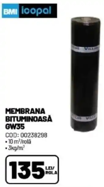 Ambient Membrana bituminoasă gw35 Ofertă
