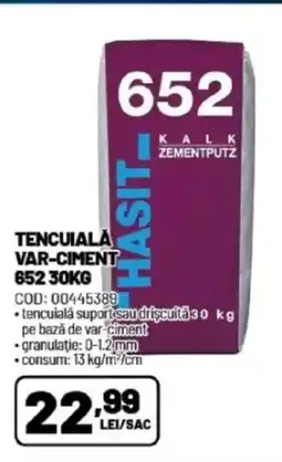 Ambient Tencuiala var-ciment 652 Ofertă