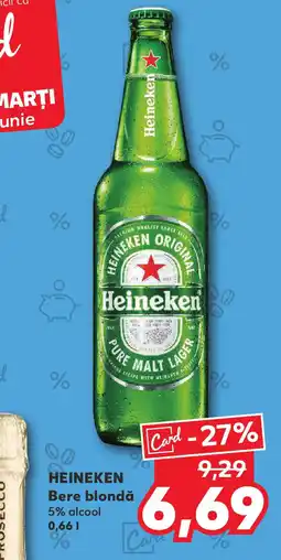 Kaufland HEINEKEN Bere blondă Ofertă