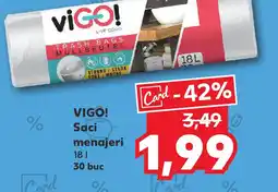 Kaufland VIGO! Saci menajeri Ofertă