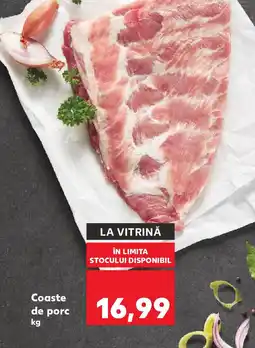 Kaufland Coaste de porc Ofertă