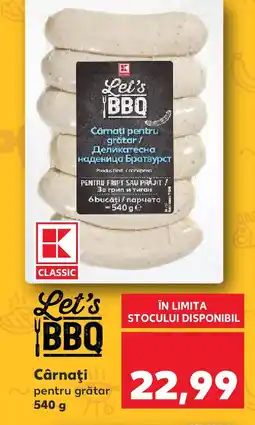 Kaufland Cârnaţi pentru grătar Ofertă