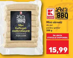 Kaufland Mini cârnaţi de pui pentru grătar Ofertă