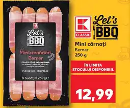 Kaufland Mini cârnați Berner Ofertă