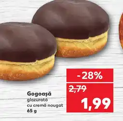 Kaufland Gogoaşă glazurată cu cremă nougat Ofertă