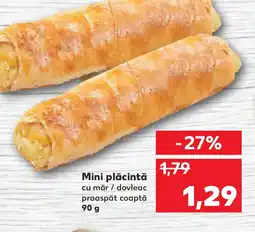 Kaufland Mini plăcintă cu măr / dovleac proaspăt coaptă Ofertă
