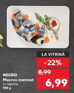 Kaufland NEGRO Macrou marinat cu legume Ofertă