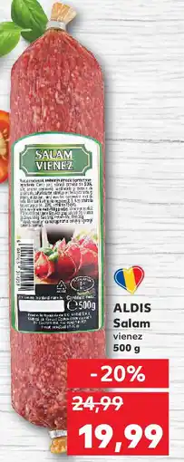 Kaufland ALDIS Salam vienez Ofertă
