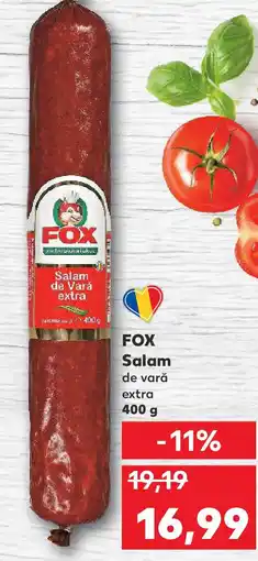 Kaufland FOX Salam de vară extra Ofertă