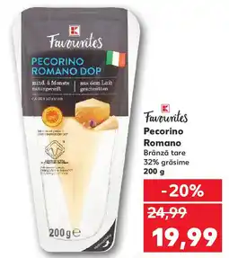 Kaufland Pecorino Romano Brânză tare Ofertă