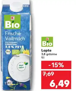 Kaufland Lapte 3,8 grăsime Ofertă