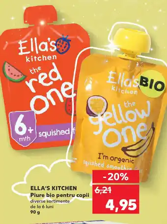 Kaufland ELLA'S KITCHEN Piure bio pentru copii Ofertă