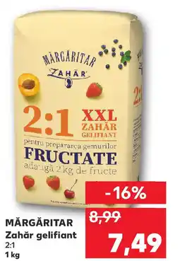 Kaufland MĂRGĂRITAR Zahăr gelifiant Ofertă