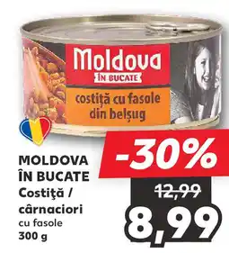 MOLDOVA ÎN BUCATE Costiţă / cârnaciori cu fasole