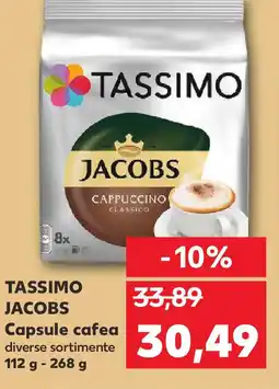 Kaufland TASSIMO JACOBS Capsule cafea Ofertă