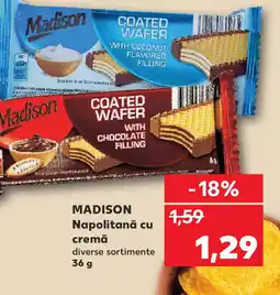 Kaufland MADISON Napolitană cu cremă Ofertă
