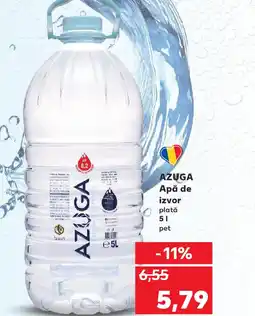 Kaufland AZUGA Apă de izvor plată Ofertă