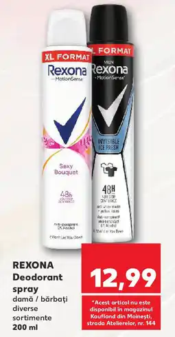 Kaufland REXONA Deodorant spray Ofertă