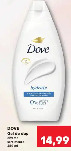 Kaufland DOVE Gel de duş Ofertă